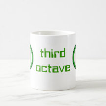 green logo coffee mug