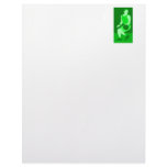 green logo letterhead