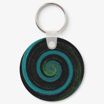 Green Lollipop keychain