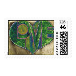 Green Love Stamp