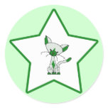 Green Lucky Star - Lucky the Cat
