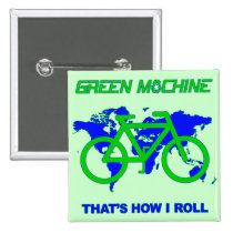 Green Machine buttons