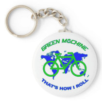 Green Machine Key Chains