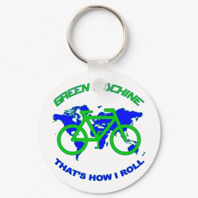 Green Machine Key Chains by pixelholic