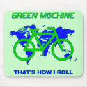 Green Machine mousepads