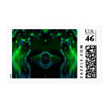 Green Machine Postage Stamp