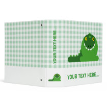 Green Mad Dragon 3 Ring Binder