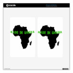 Green Made in Ghana Decal For Kindle Fire