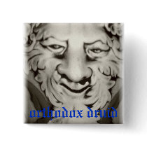 green man buttons