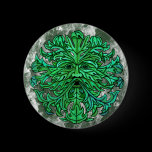 Green Man Gaze Buttons