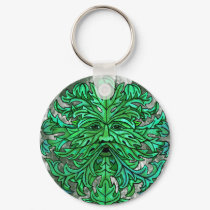 Green Man Gaze keychains
