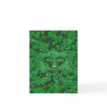 Green Man Greetings card