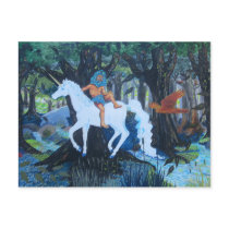 Green Man 'n Unicorn postcards