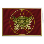Green Man - Note Card #4