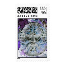 Green Man Stamp