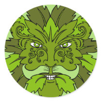 Green Man stickers by WildWitch Green Man stickers