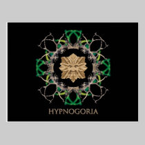 Green Man Vortex postcard postcards