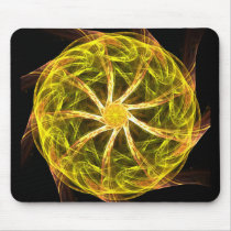 Green mandala mousepads by cycreation Green mandala mousepads