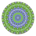 Green Mandala stickers