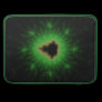 Green Mandelbrot Explosion Sleeve For Macbook Pro