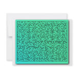 Green Maze Invites