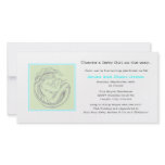 Green Mermaid BB Shower Invite Custom Photo Card
