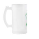 Green Message Halloween Ghost mug