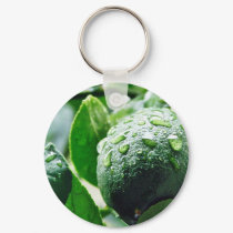 Green Meyer Lemon keychains by lifesphere Green Meyer Lemon keychains