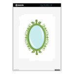Green Mirror Decals For The iPad 2