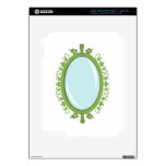 Green Mirror iPad 3 Skin