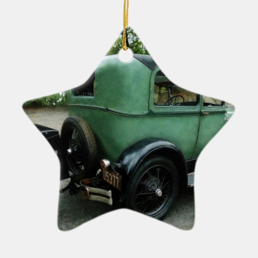 Green Model A Christmas Ornament