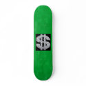green, money skateboards