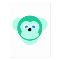 green monkey postcards