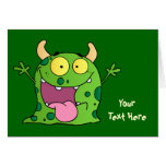 Green Monster (customizable) Cards