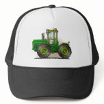 Green Monster Tractor Hats