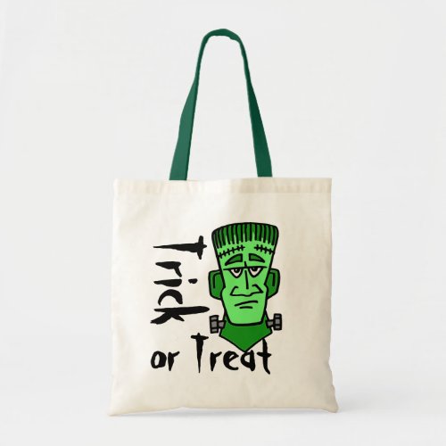 Green Monster trick or Treat bag