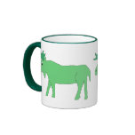 Green Moose mug
