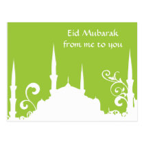 Green Mosque Postcard postcards