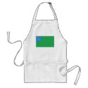 Green Mountain Boys Flag Apron by VermonTeeZ Green Mountain Boys Flag Apron