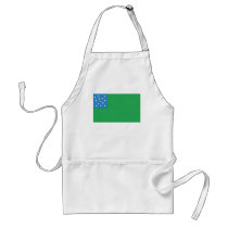 Green Mountain Boys Flag Apron by VermonTeeZ Green Mountain Boys Flag Apron
