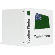 Green Mountain Boys flag 3 Ring Binder