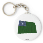 Green Mountain Boys flag Keychains