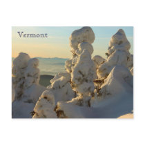 Green Mountains Vermont in Winter Post Cards