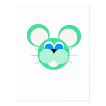 green mouse postcards