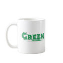 Green mugs
