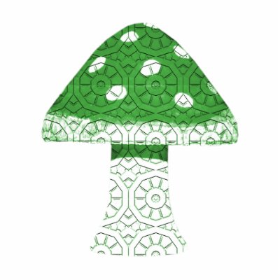 Green Mushroon Photo Cutout by orsobear