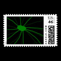 Green Nebula stamps