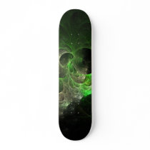 Green Nebula skateboards by Slaybells Green Nebula skateboards