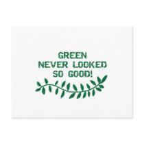 Green Never Looked So Good postcards by peace_environment Green Never Looked So Good postcards