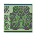 Green New Zealand TRibal magnets